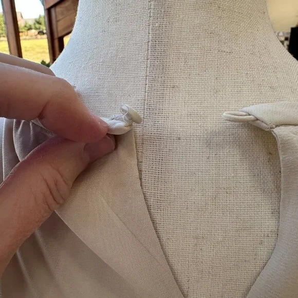 Brunello Cucinelli Layered Long Sleeve Silk Stop XXL - Picture 8 of 10